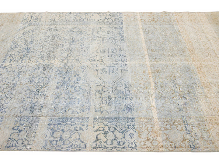Antique Mahal Wool Rug 5 X 10