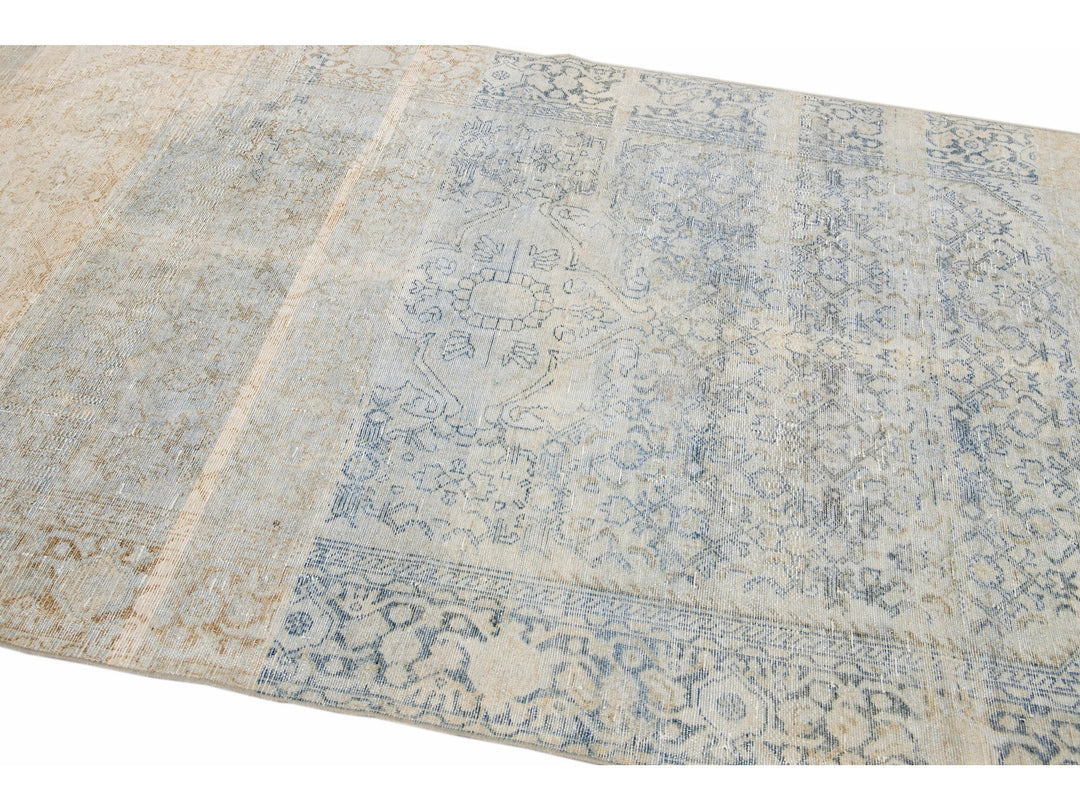 Antique Mahal Wool Rug 5 X 10