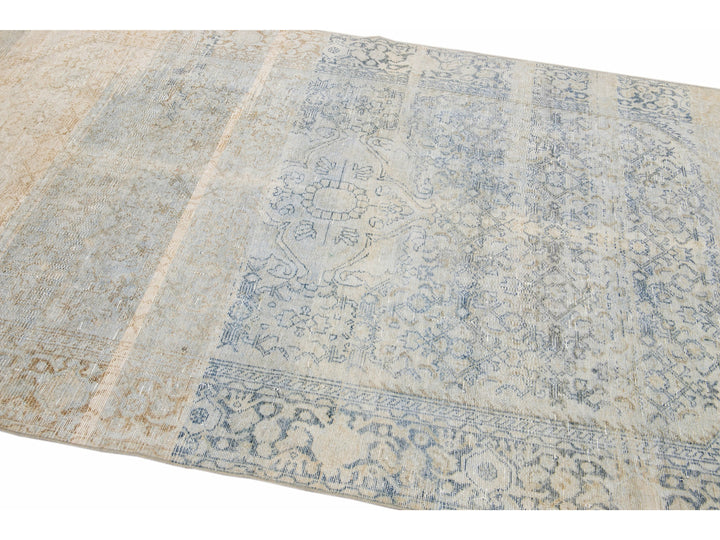 Antique Mahal Wool Rug 5 X 10