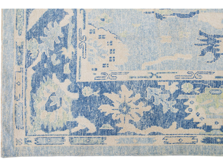 Modern Turkish Wool Rug 10 X 15