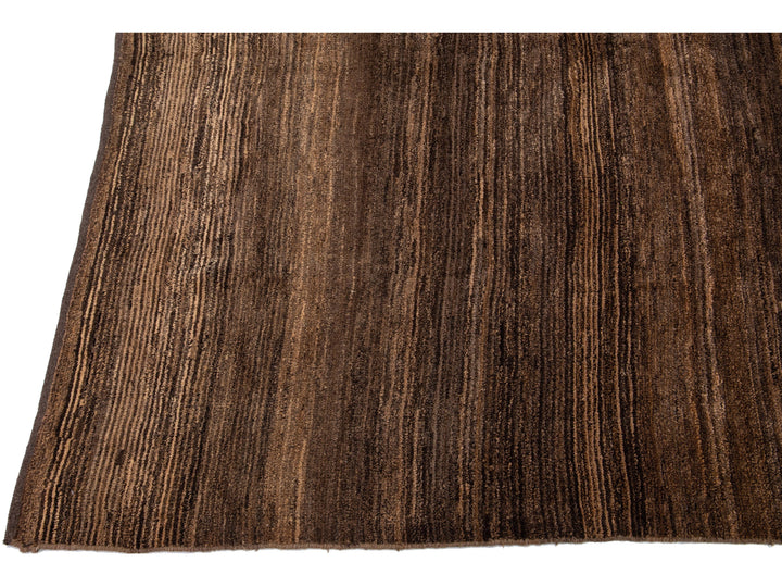 Modern Gabbeh Wool Rug 8 X 11