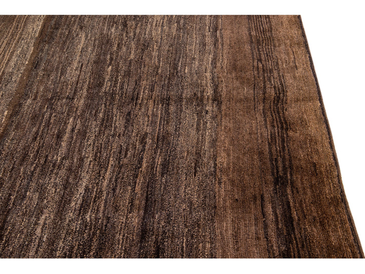 Modern Gabbeh Wool Rug 8 X 11