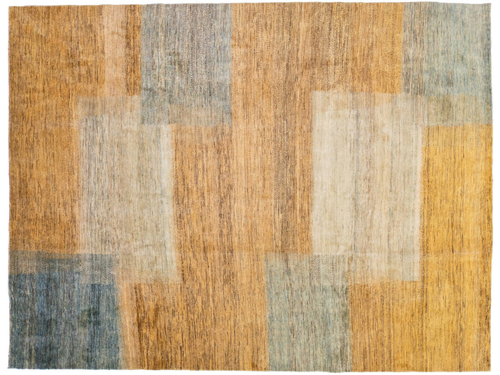 Modern Gabbeh Wool Rug 8 X 11