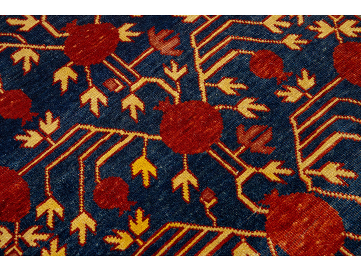 Modern Khotan Wool Rug 4 X 8