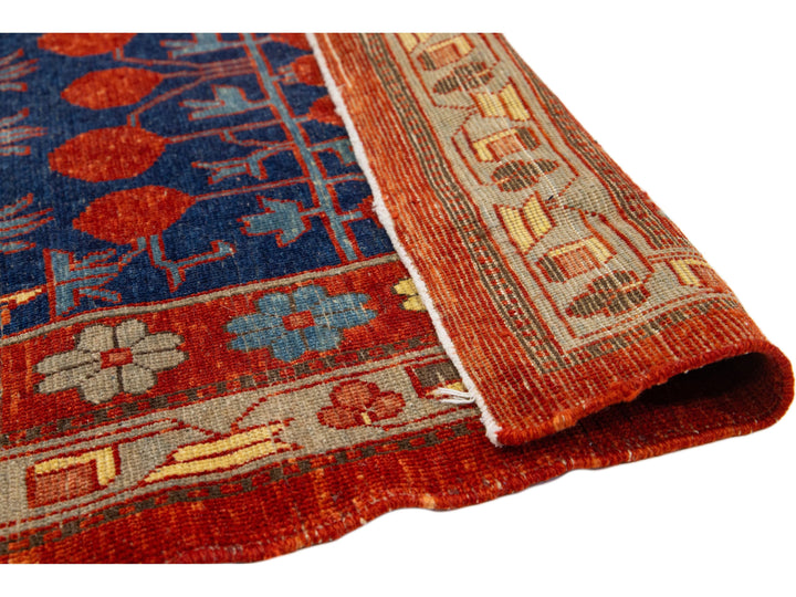 Modern Khotan Wool Rug 4 X 8