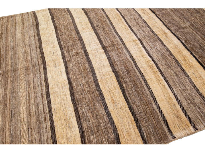 Modern Gabbeh Wool Rug 7 X 10