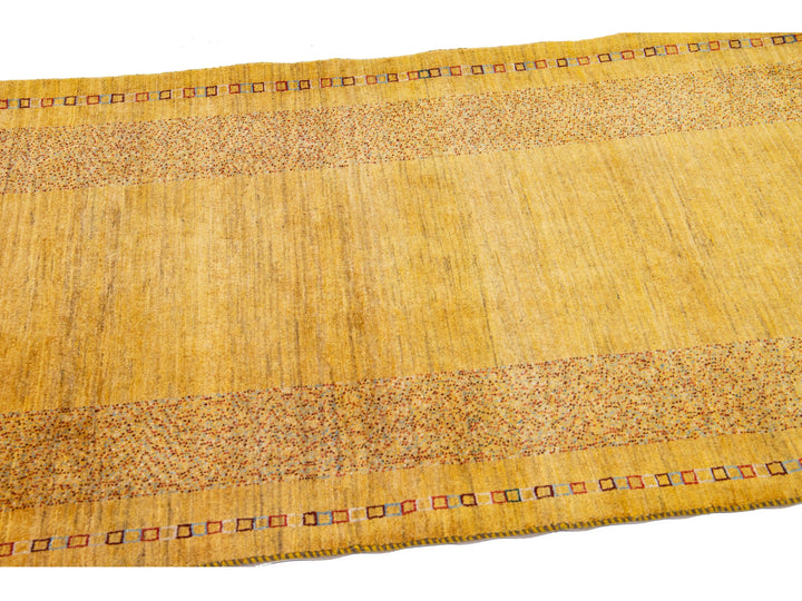Modern Gabbeh Wool Rug 3 X 7