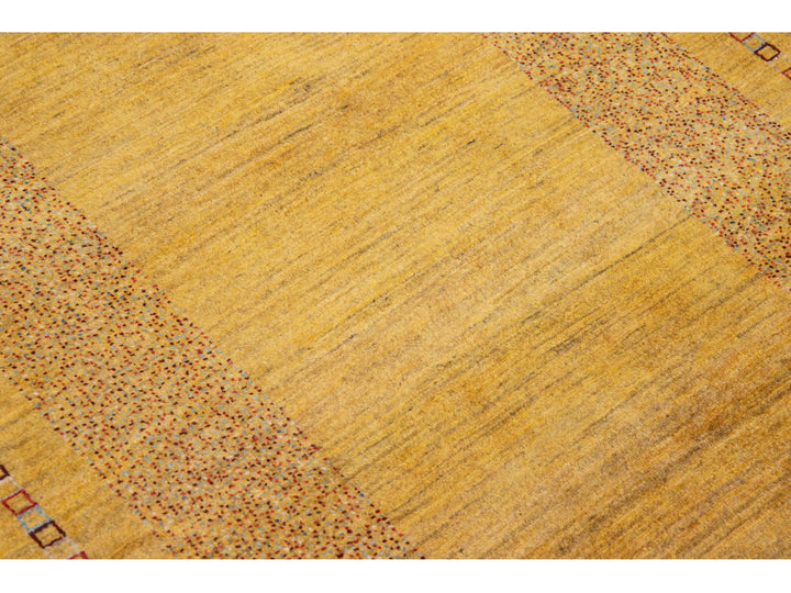 Modern Gabbeh Wool Rug 3 X 7