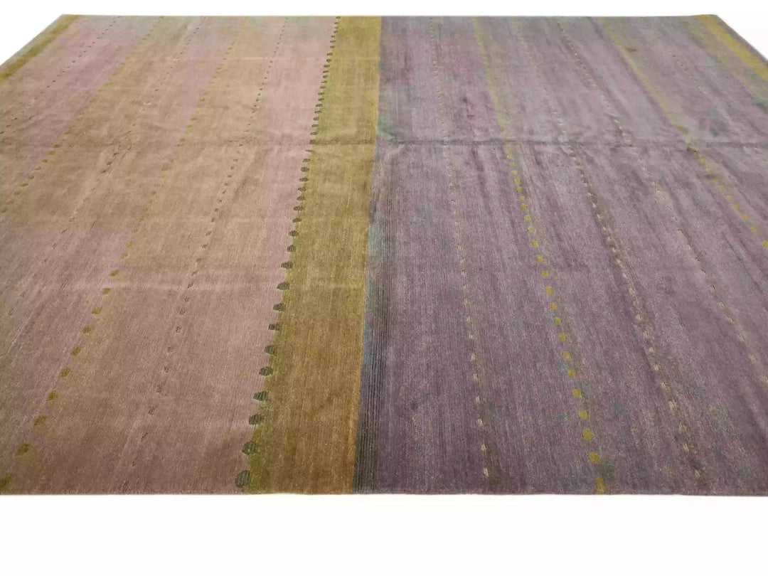 Modern Tibetan Wool Rug 10 X 14