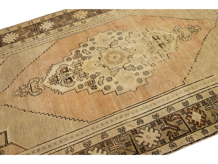Vintage Khotan Wool Rug 5 X 9
