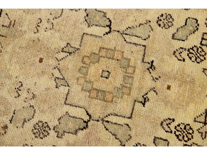 Vintage Khotan Wool Rug 5 X 9