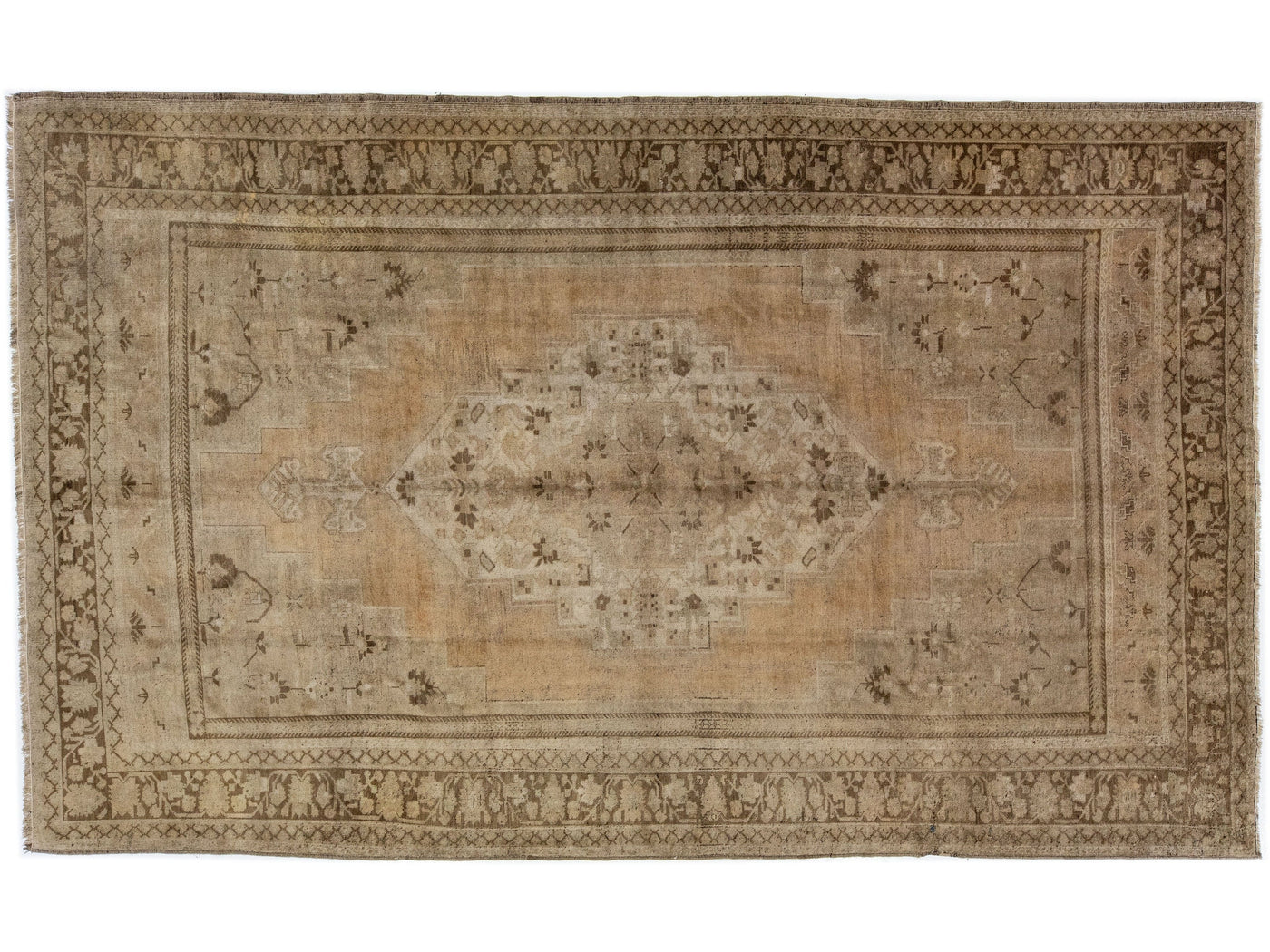 Antique Khotan Wool Rug 8 X 12