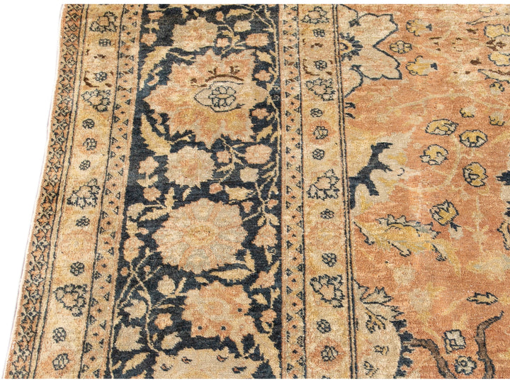 Antique Agra Wool Rug 12 X 16