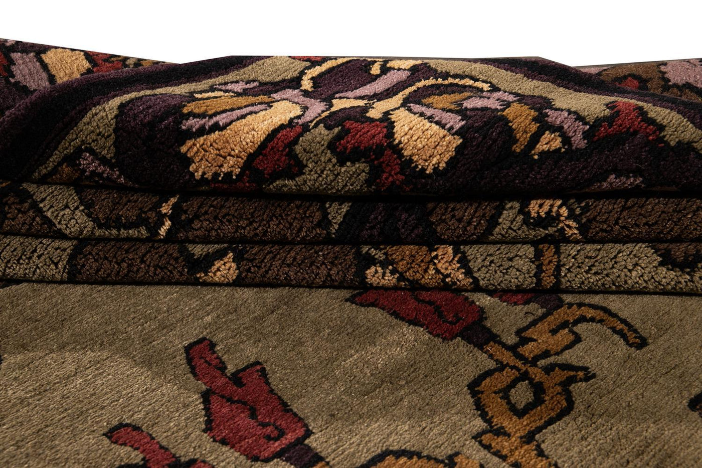 21st Century Contemporary Khotan Style Wool Rug 8 X 10