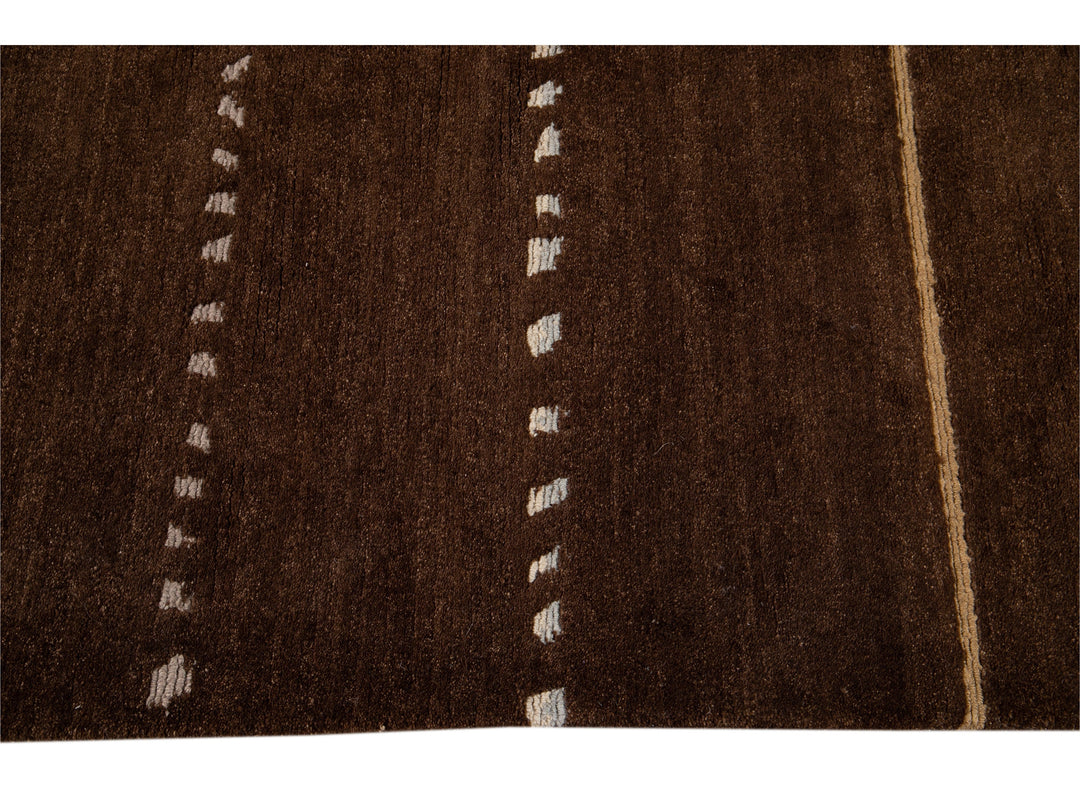 Modern Tibetan Lama Wool Rug 8 X 10