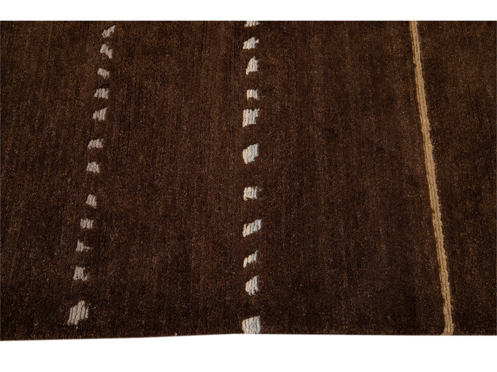 Modern Tibetan Lama Wool Rug 8 X 10