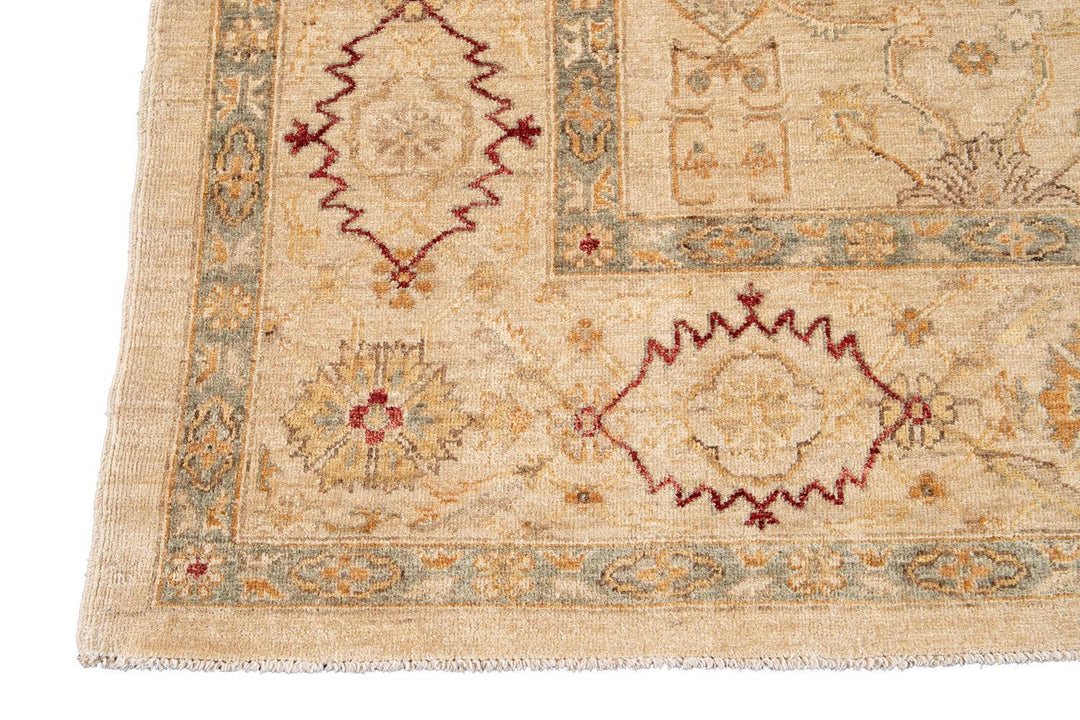 21st Century Contemporary Peshawar Wool Rug 8 X 10