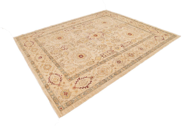 21st Century Contemporary Peshawar Wool Rug 8 X 10