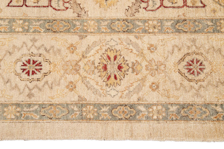 21st Century Contemporary Peshawar Wool Rug 8 X 10