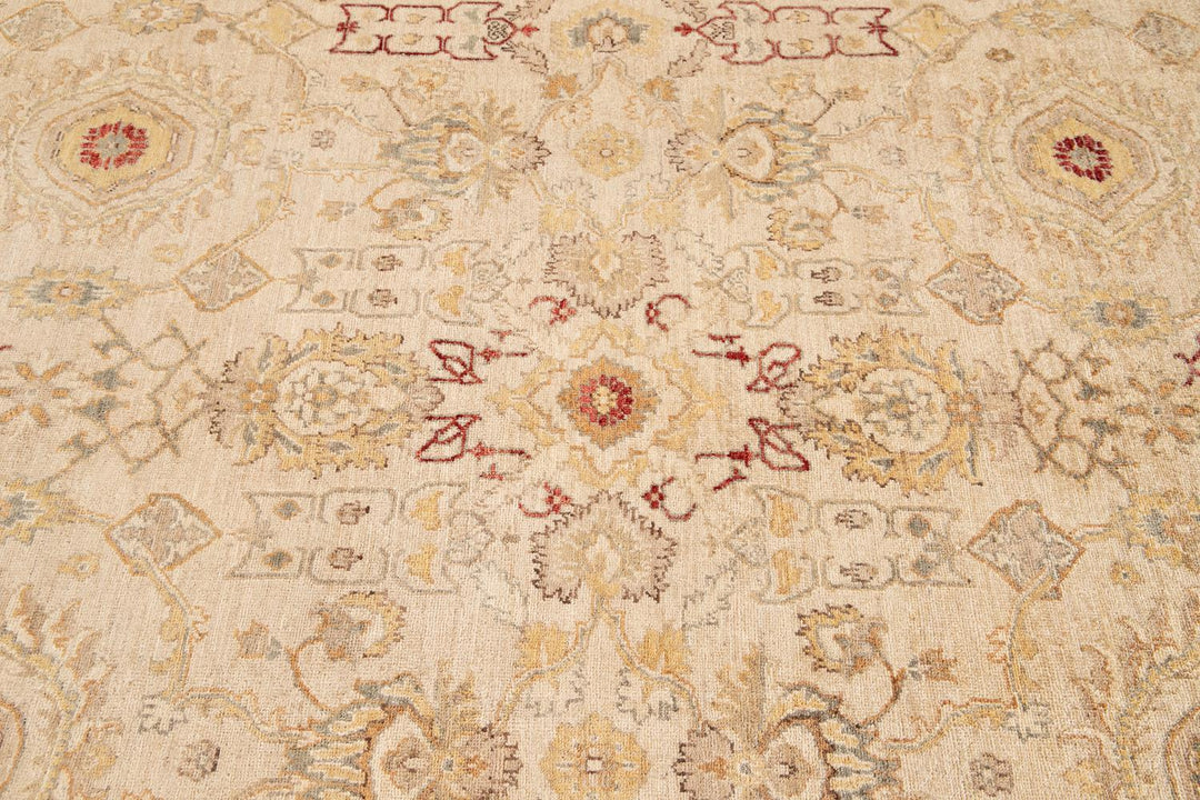 21st Century Contemporary Peshawar Wool Rug 8 X 10