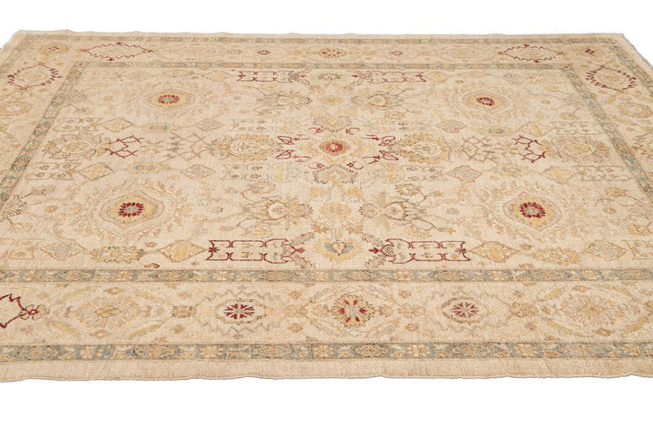 21st Century Contemporary Peshawar Wool Rug 8 X 10