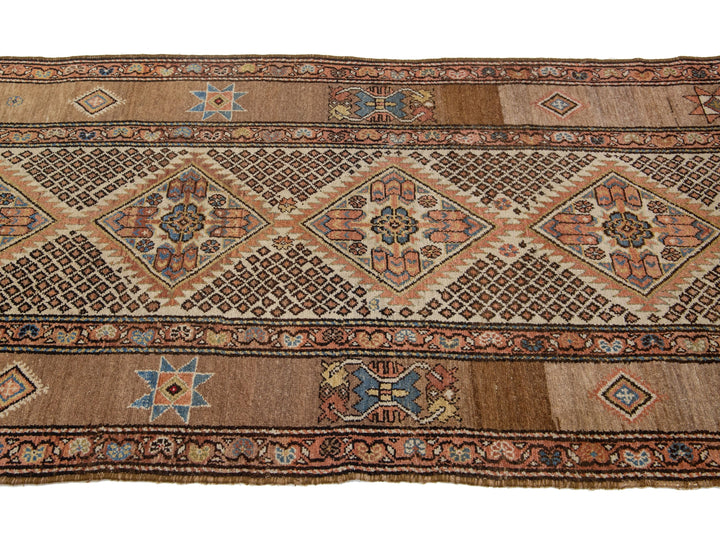Antique Malayer Runner 4 X 15
