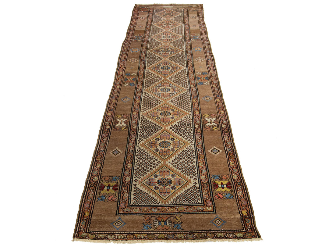 Antique Malayer Runner 4 X 15