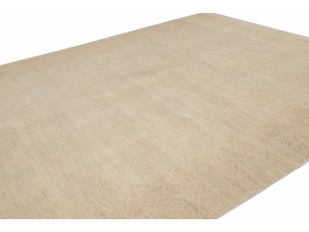 Modern Peshawar Wool Rug 9 X 14