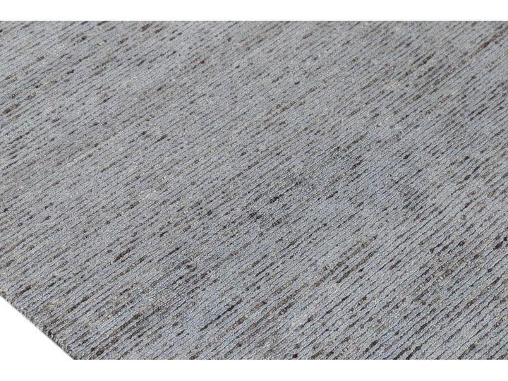 Modern Bamboo & Silk Groove Rug 9 X 12