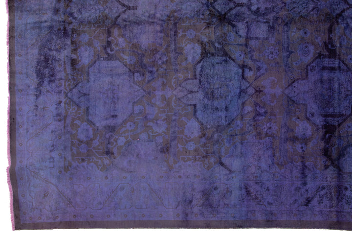 Vintage Distressed Wool Rug 8 X 14