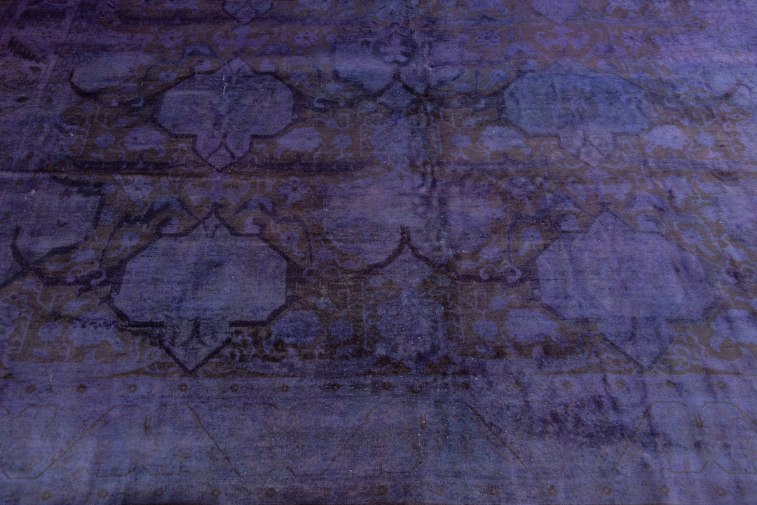 Vintage Distressed Wool Rug 8 X 14