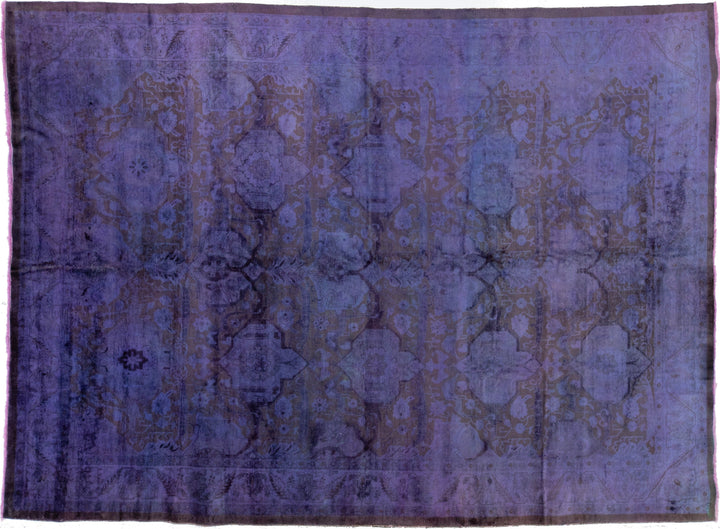 Vintage Distressed Wool Rug 8 X 14