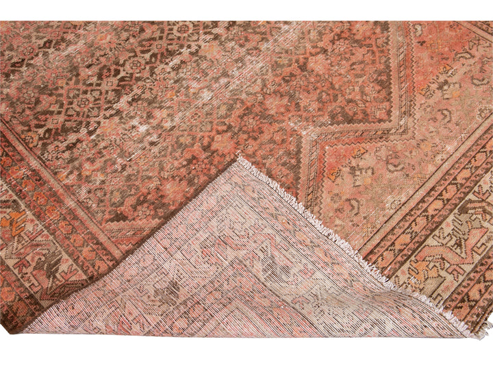 Antique Malayer Wool Runner 6 x 14