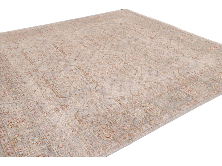 Modern Khotan Style Wool Rug 10 X 10
