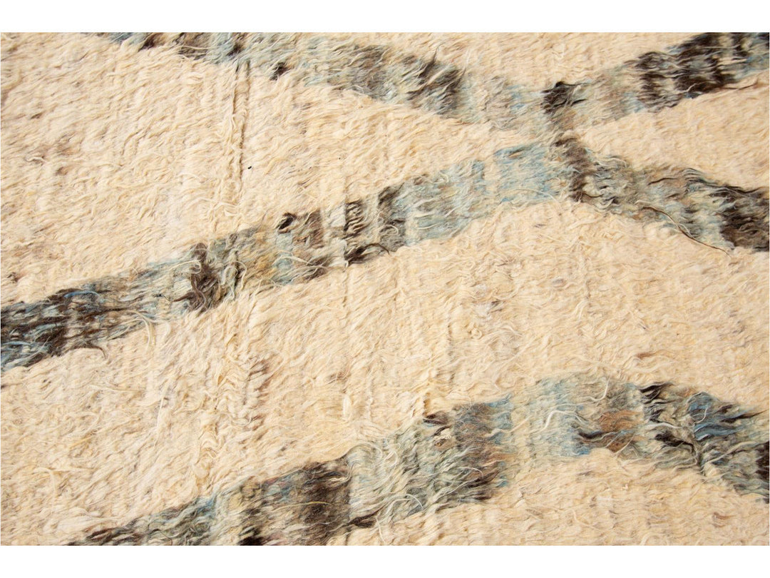 Modern Moroccan Style Wool Rug 9 X 13