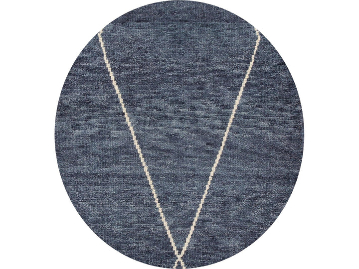 Modern Moroccan Style Wool Runner 3 X 14