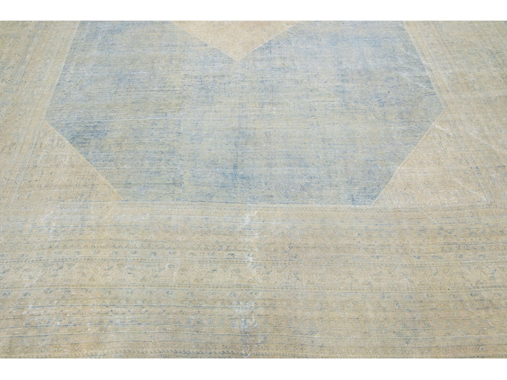 Antique Mahal Wool Rug 10 X 13