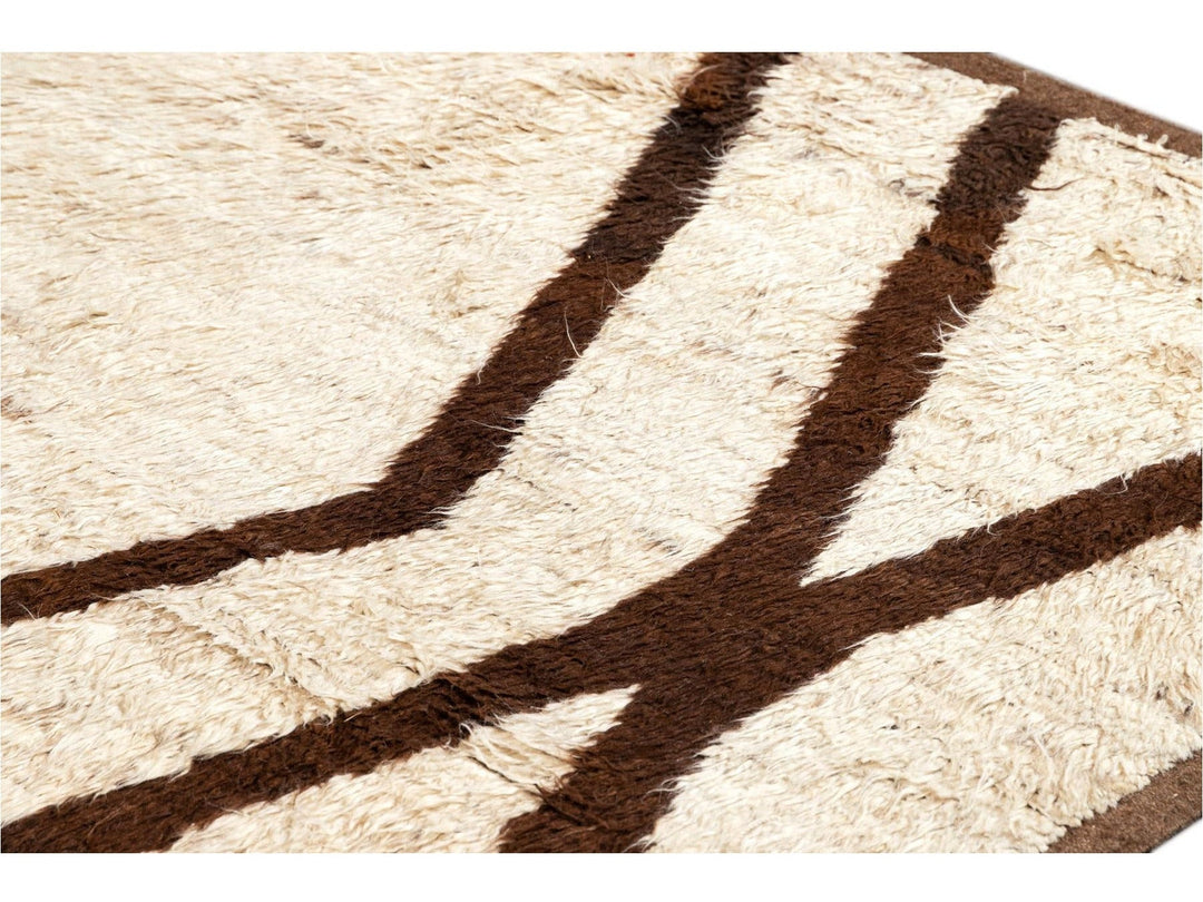 Modern Moroccan Style Wool Rug 9 X 11