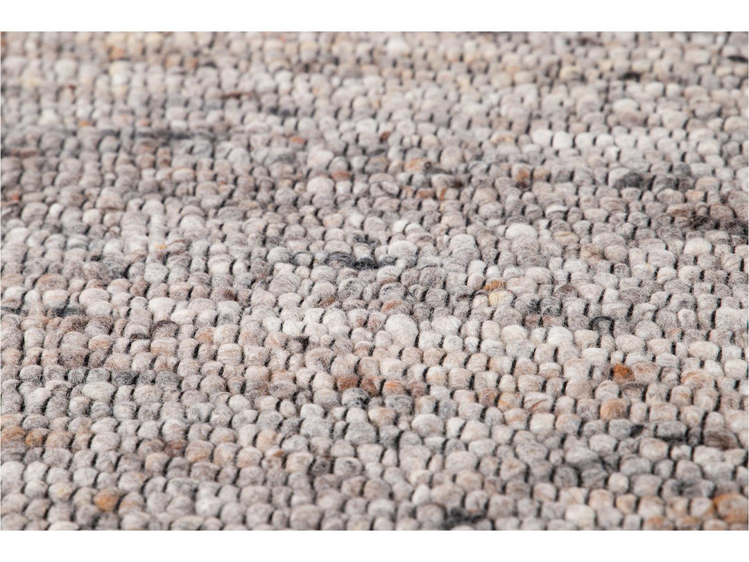 Modern Felted Texture Wool Rug 9 x 12