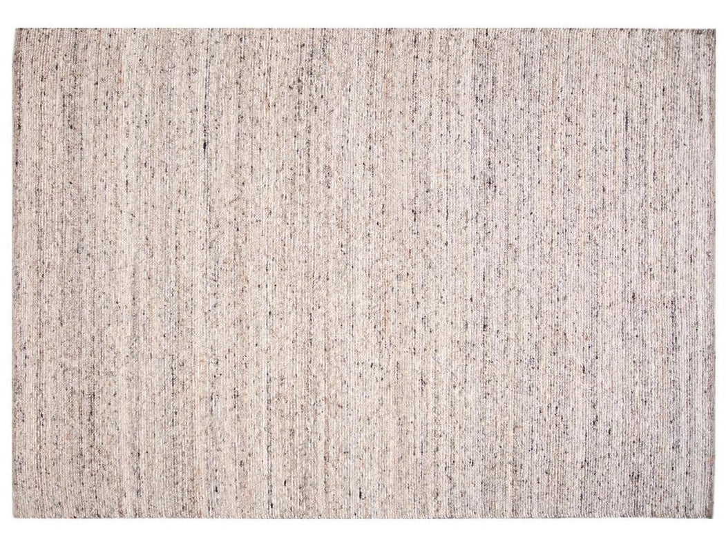 Modern Felted Texture Wool Rug 10 X 14