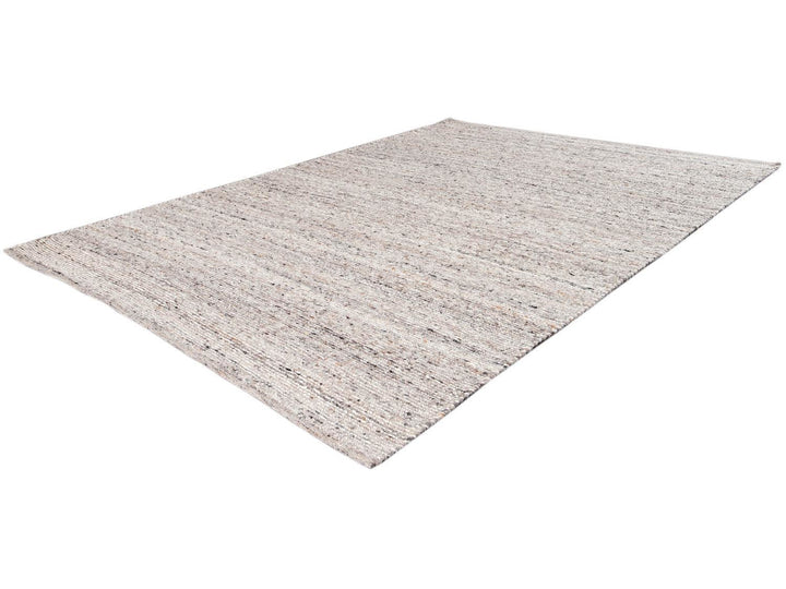 Modern Felted Texture Wool Rug 10 X 14