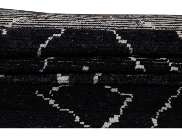 Modern Moroccan Style Wool Runner 2 X 12