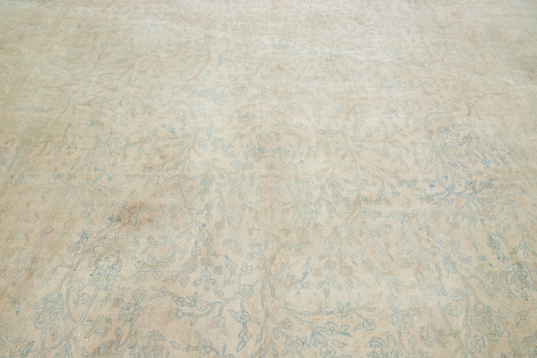 Antique Agra Wool Rug 11 X 19