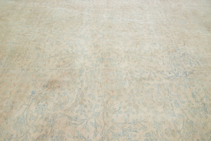 Antique Agra Wool Rug 11 X 19