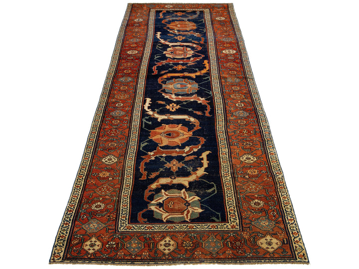 Antique Malayer Wool Runner 5 X 16