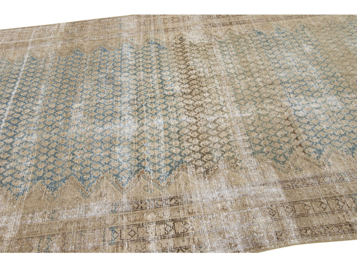 Antique Malayer Wool Runner 6 X 16