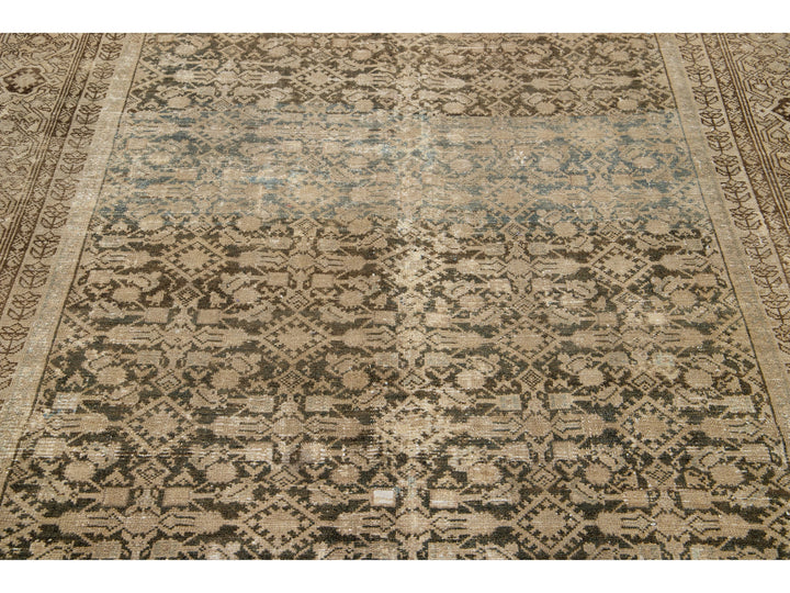 Antique Malayer Wool Runner 6 X 16