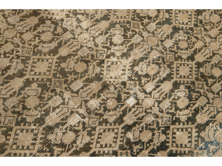 Antique Malayer Wool Runner 6 X 16