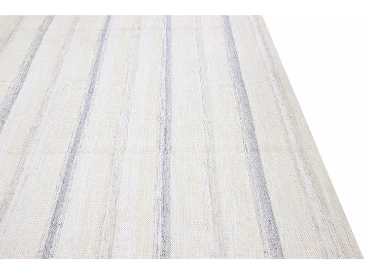 Modern Swedish  Wool Rug 12 X 15