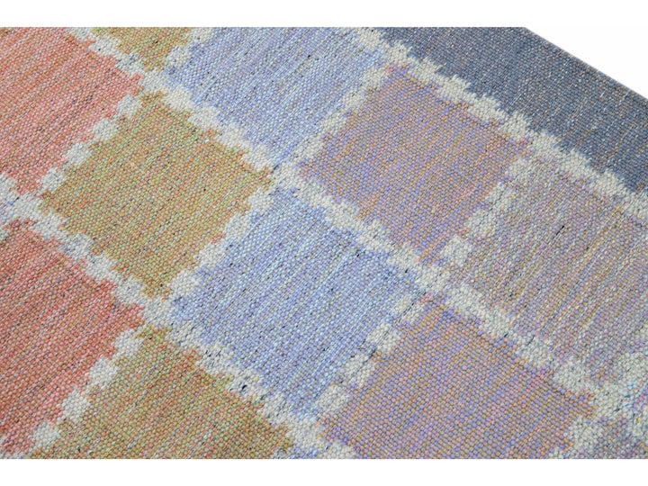 Modern Scandinavian Wool Rug 9 X 12